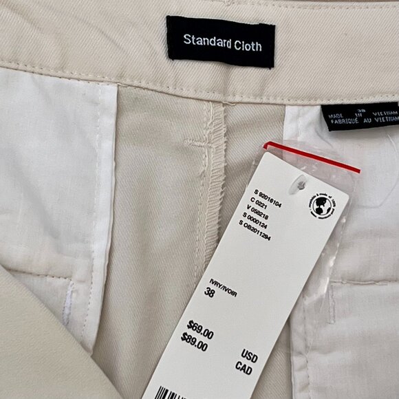 NWT Standard Cloth Jason Piping Pleated Trouser Pant Size 38 / Eclectic Grandpa - Picture 5 of 12